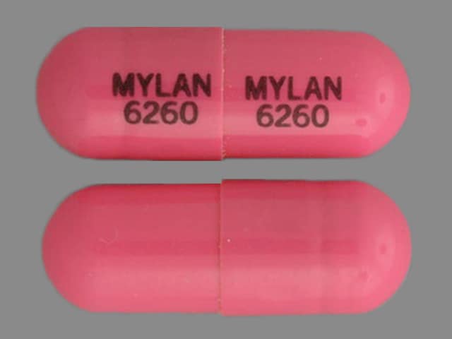 Image 1 - Imprint MYLAN 6260 MYLAN 6260 - propranolol 160 mg