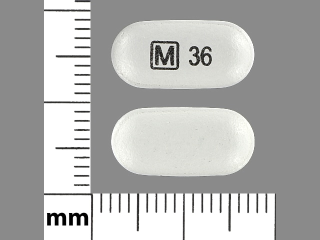 Image 1 - Imprint M 36 - methylphenidate 36 mg