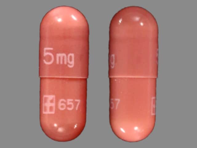 Imprint 5mg LOGO 657 - Prograf 5 mg