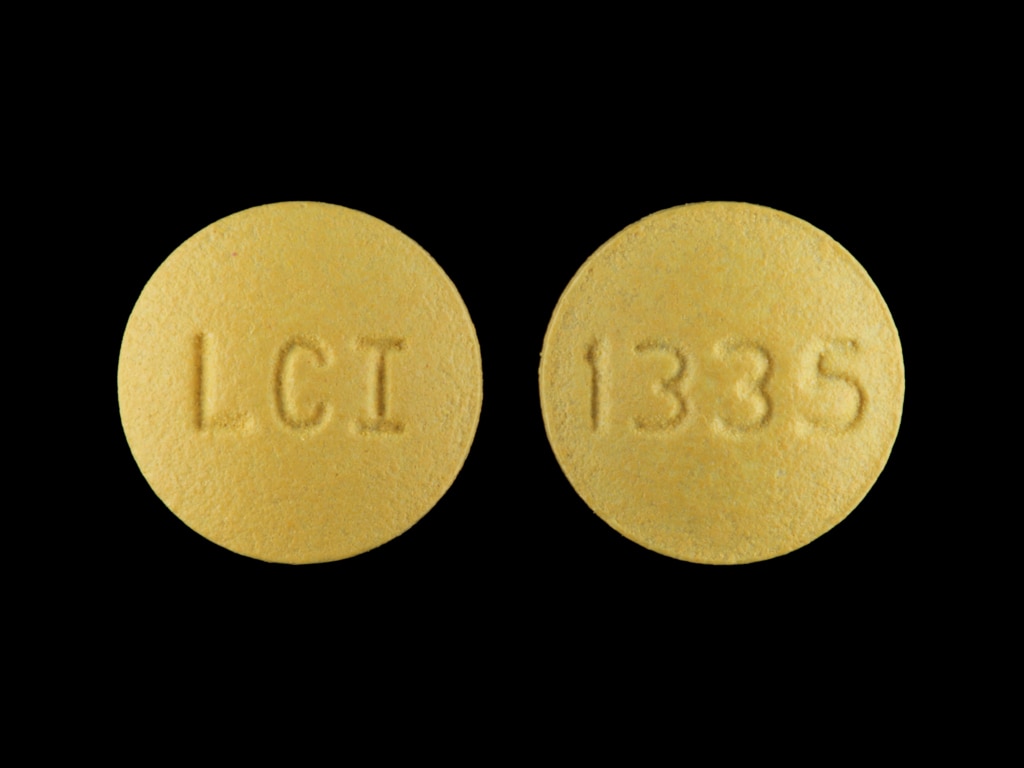 Pill Finder Lci 1335 Yellow Round Medicine Com