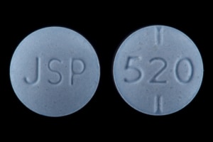 Pill Finder: JSP 520 Blue Round - Medicine.com