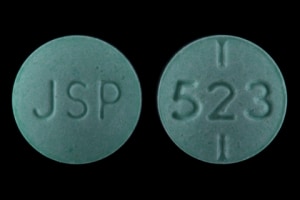 Pill Finder: JSP 523 Green Round - Medicine.com