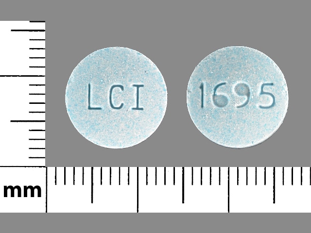 Image 1 - Imprint LCI 1695 - acetaminophen/butalbital/caffeine 325 mg / 50 mg / 40 mg