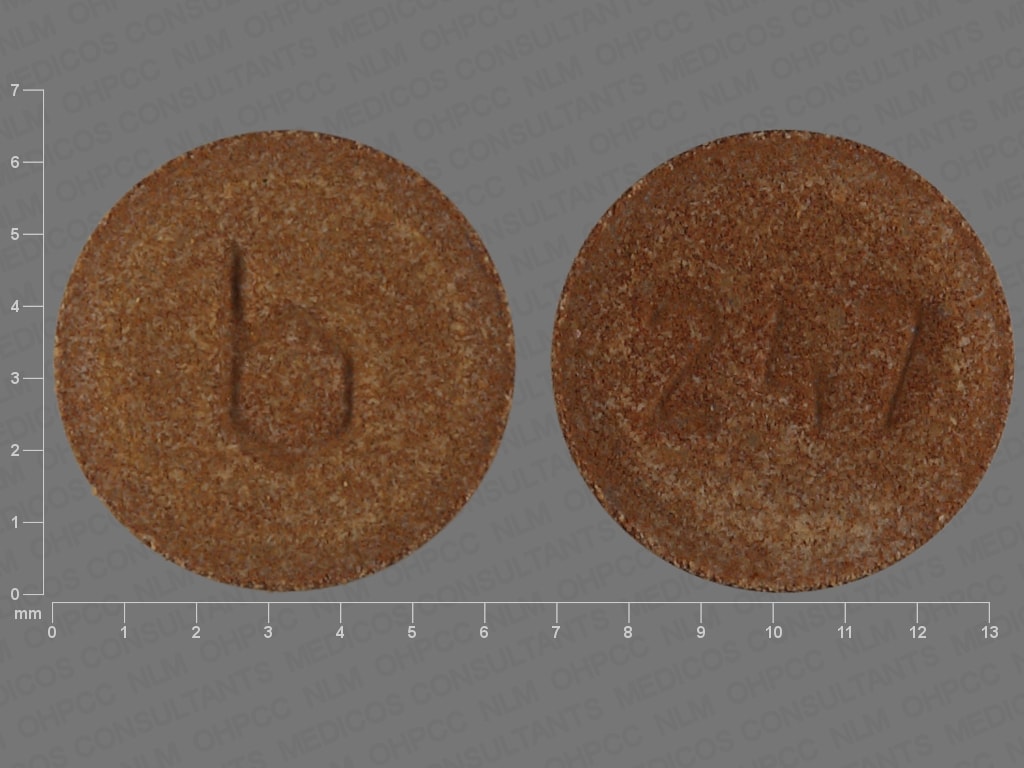 Image 1 - Imprint b 247 - Junel Fe 1/20 ferrous fumarate 75 mg