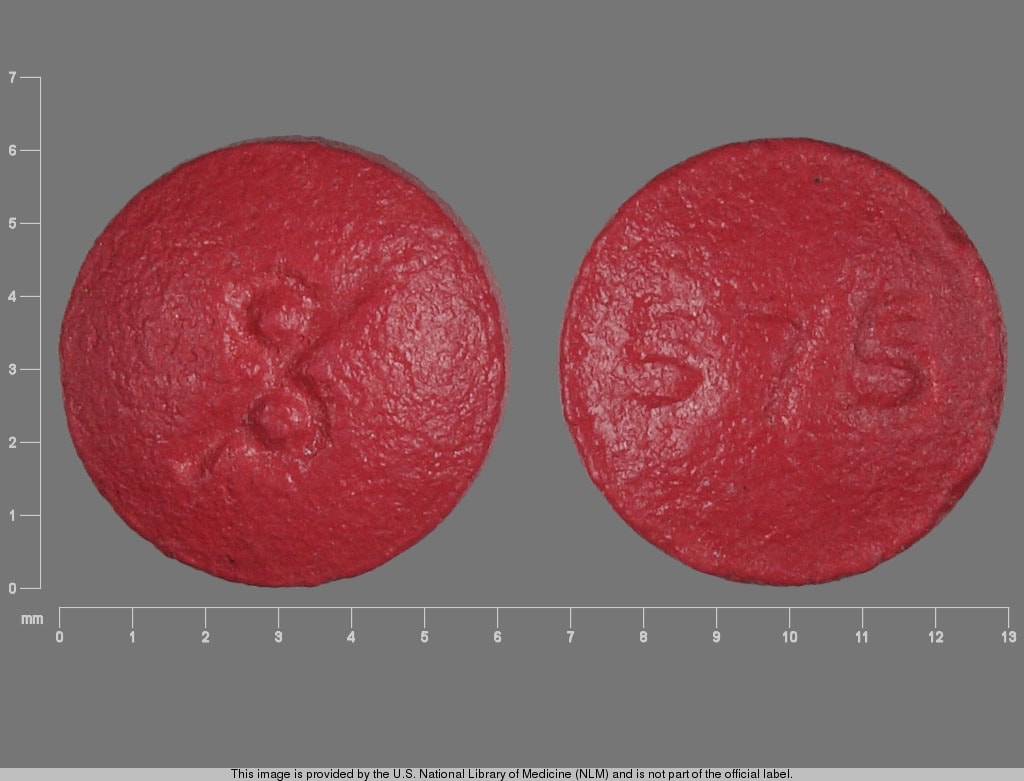 E4 Pill Red Round 8mm - Pill Identifier