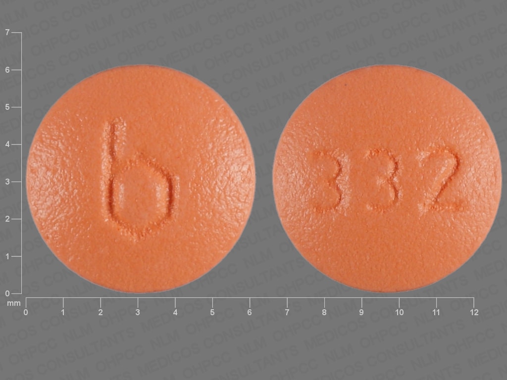 Image 1 - Imprint b 332 - Velivet desogestrel 0.125 mg / ethinyl estradiol 0.025 mg
