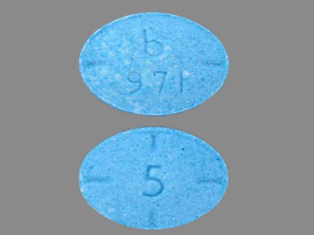 Imprint b 971 5 - amphetamine/dextroamphetamine 5 mg