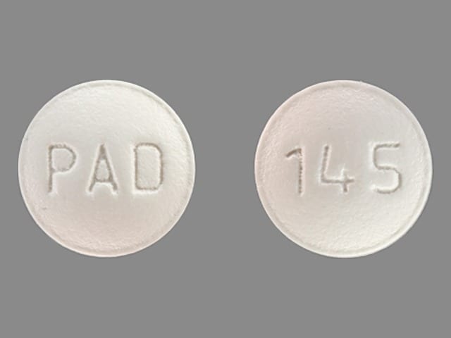 Imprint PAD 145 - trospium 20 mg