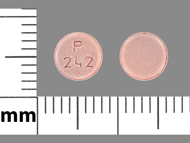 Image 1 - Imprint P242 - repaglinide 2 mg