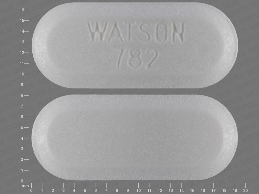 Imprint WATSON 782 - diethylpropion 75 mg