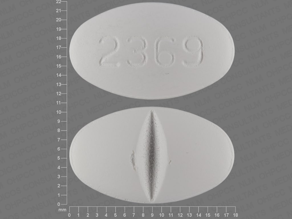 Image 1 - Imprint 2369 - ursodiol 500 mg