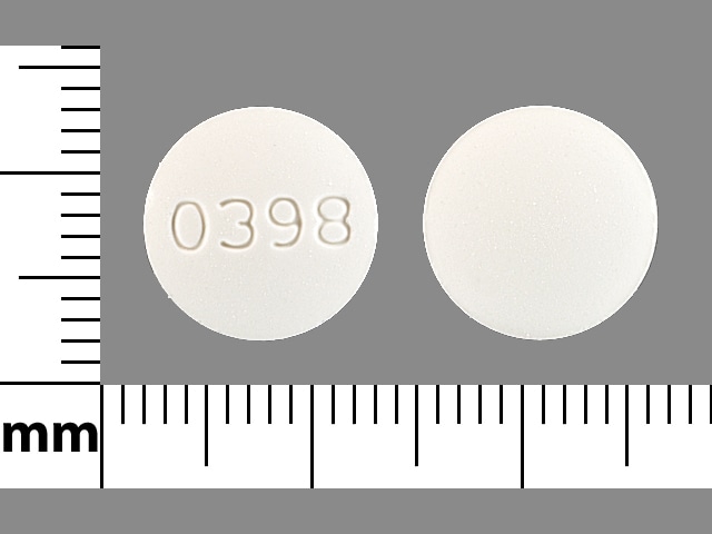 Imprint 0398 - diclofenac/misoprostol 75 mg / 0.2 mg
