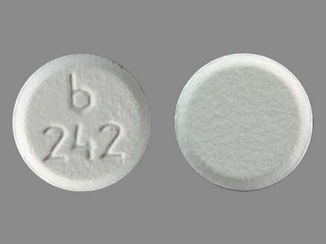 Image 1 - Imprint b 242 - mirtazapine 30 mg