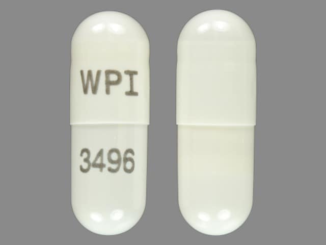 Imprint WPI 3496 - galantamine 8 mg