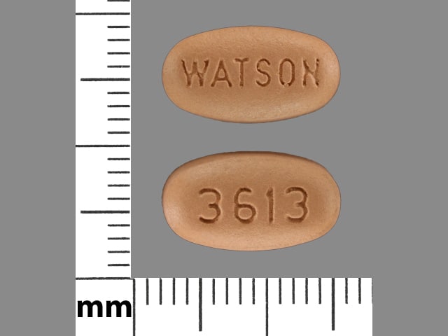 WATSON 3613 - Ropinirole Hydrochloride Extended-Release