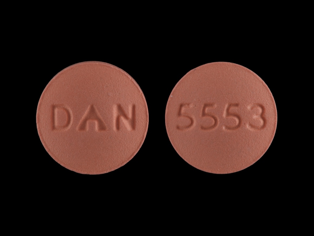 Pill Finder: DAN 5553 Orange Round - Medicine.com