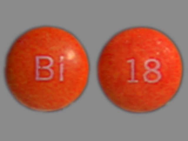 Imprint BI 18 - Persantine 50 mg