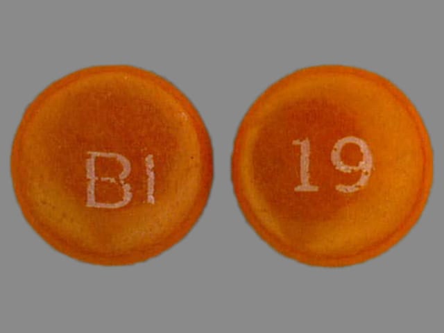 Imprint BI 19 - Persantine 75 mg