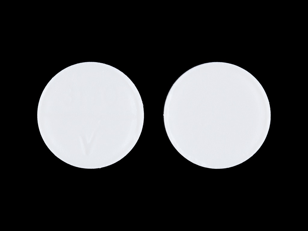 Pill Finder: 3170 V White Round - Medicine.com