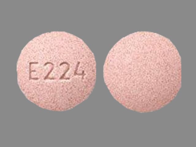 Image 1 - Imprint E224 - montelukast 5 mg (base)