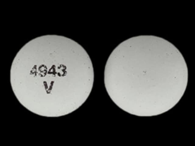 Image 1 - Imprint V 4943 - perphenazine 16 mg