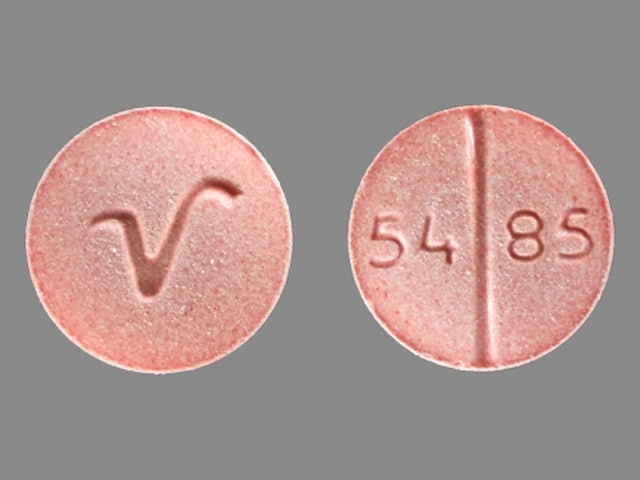 Image 1 - Imprint 54 85 V - propranolol 60 mg