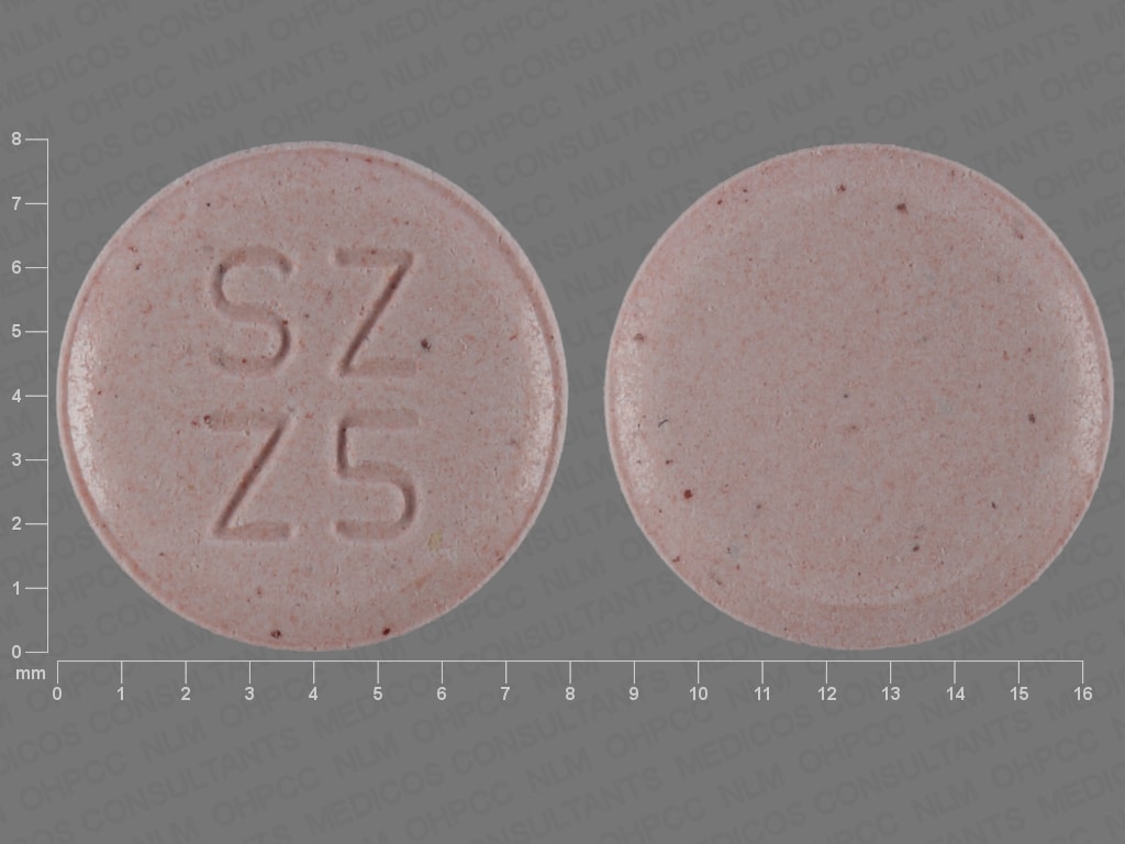 Image 1 - Imprint SZ Z5 - risperidone 3 mg