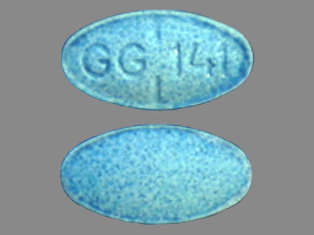 Image 1 - Imprint GG 141 - meclizine 12.5 mg