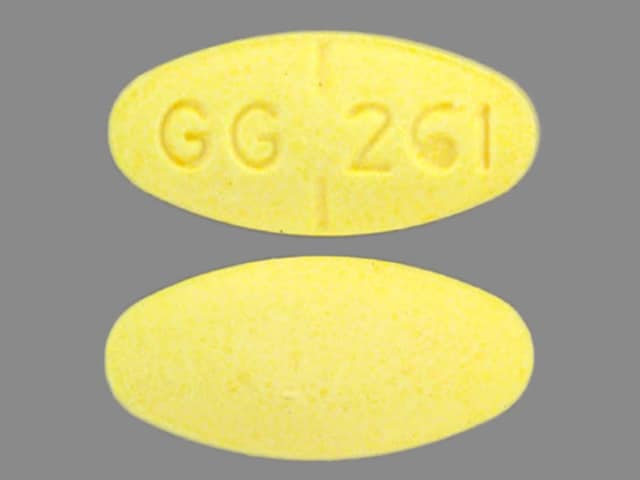 Image 1 - Imprint GG 261 - meclizine 25 mg