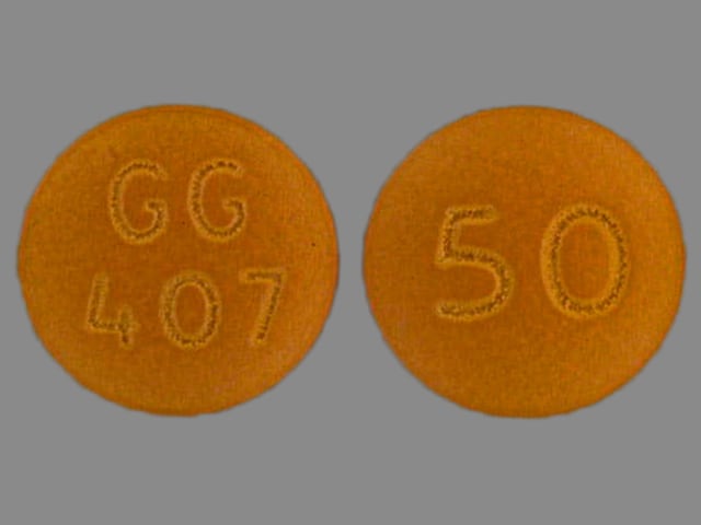 Imprint GG 407 50 - chlorpromazine 50 mg