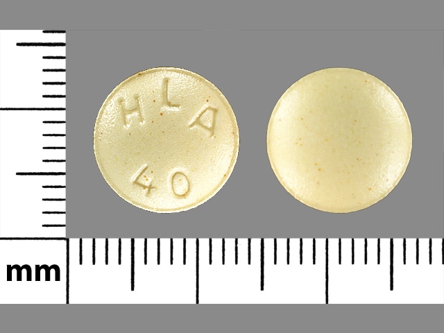 Image 1 - Imprint HLA 40 - atorvastatin 40 mg