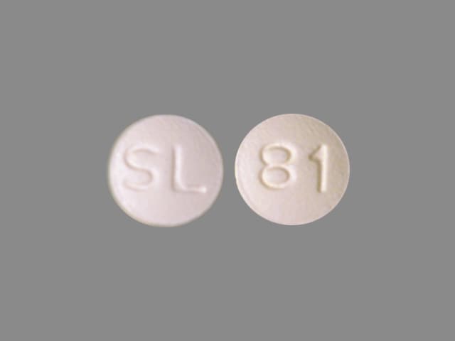 Image 1 - Imprint SL 81 - dipyridamole 25 mg