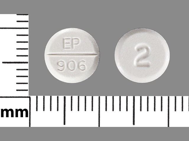 Image 1 - Imprint EP 906 2 - lorazepam 2 mg