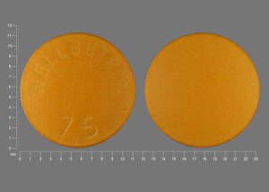 Image 1 - Imprint WELLBUTRIN 75 - Wellbutrin 75 mg