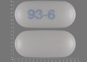 Image 1 - Imprint 93-6 - naproxen 500 mg