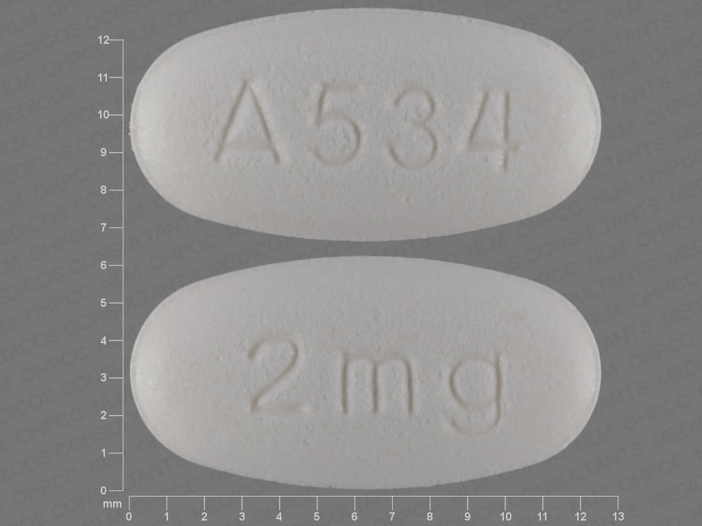 A534 2 mg - Guanfacine Hydrochloride Extended-Release