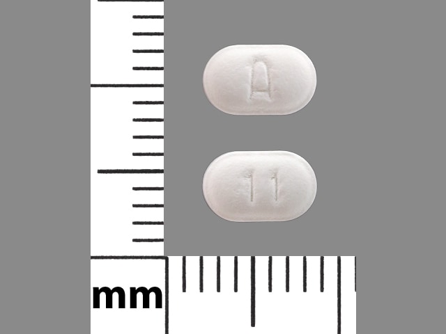 Image 1 - Imprint A 11 - mirtazapine 7.5 mg