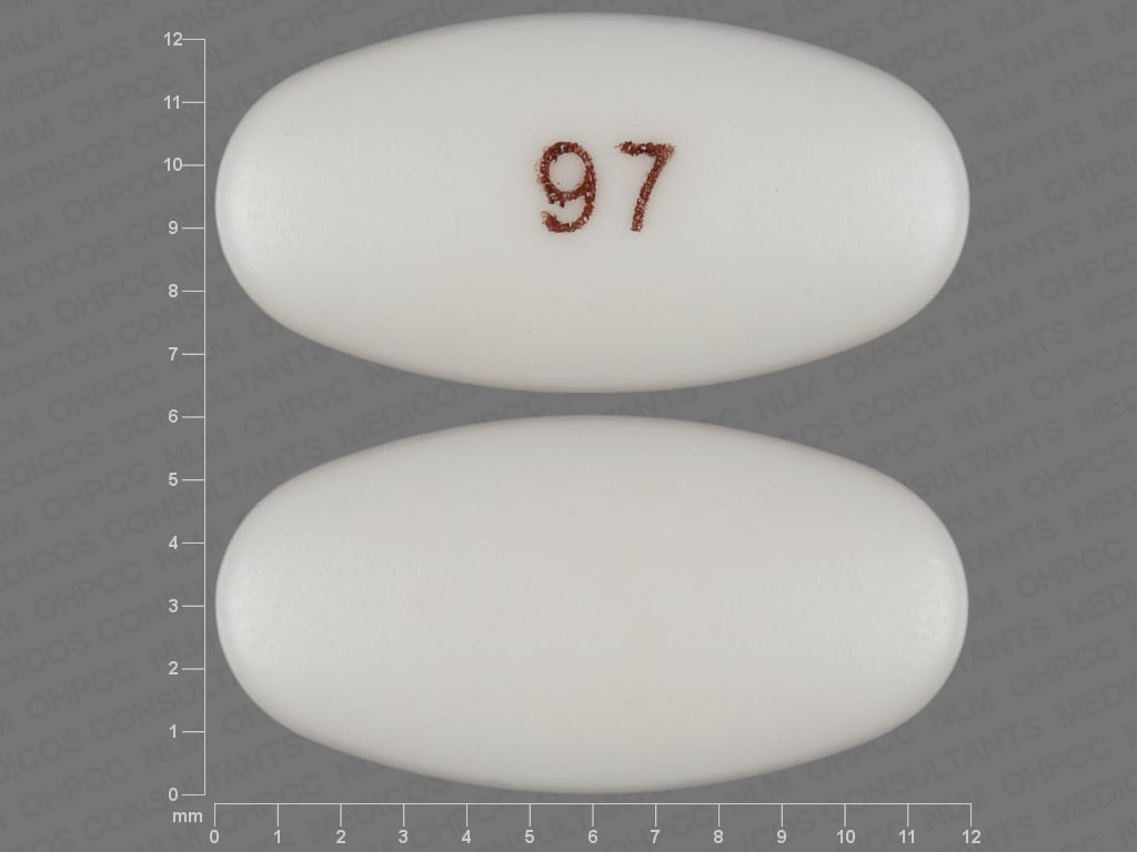 Image 1 - Imprint 97 - pantoprazole 40 mg