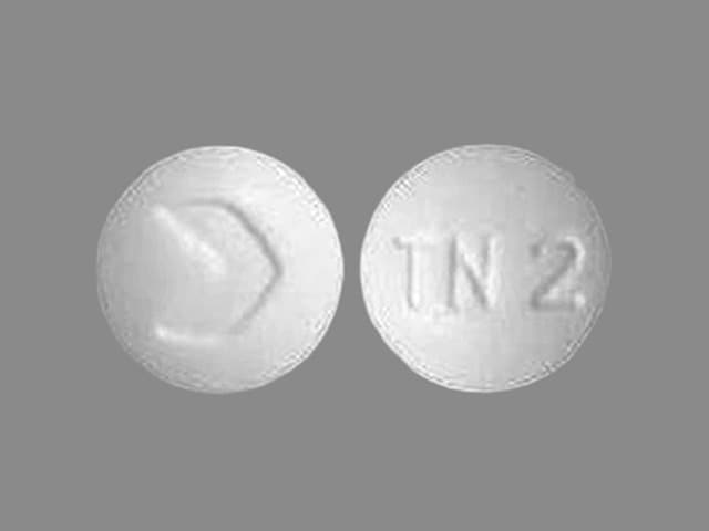 Image 1 - Imprint TN 2 > - trandolapril 2 mg