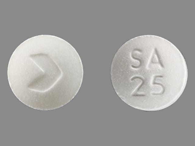 Image 1 - Imprint SA 25 > - sumatriptan 25 mg