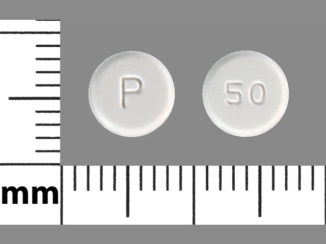 Image 1 - Imprint P 50 - fluconazole 50 mg