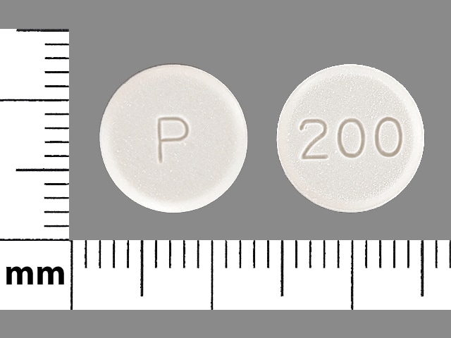 Image 1 - Imprint P 200 - fluconazole 200 mg