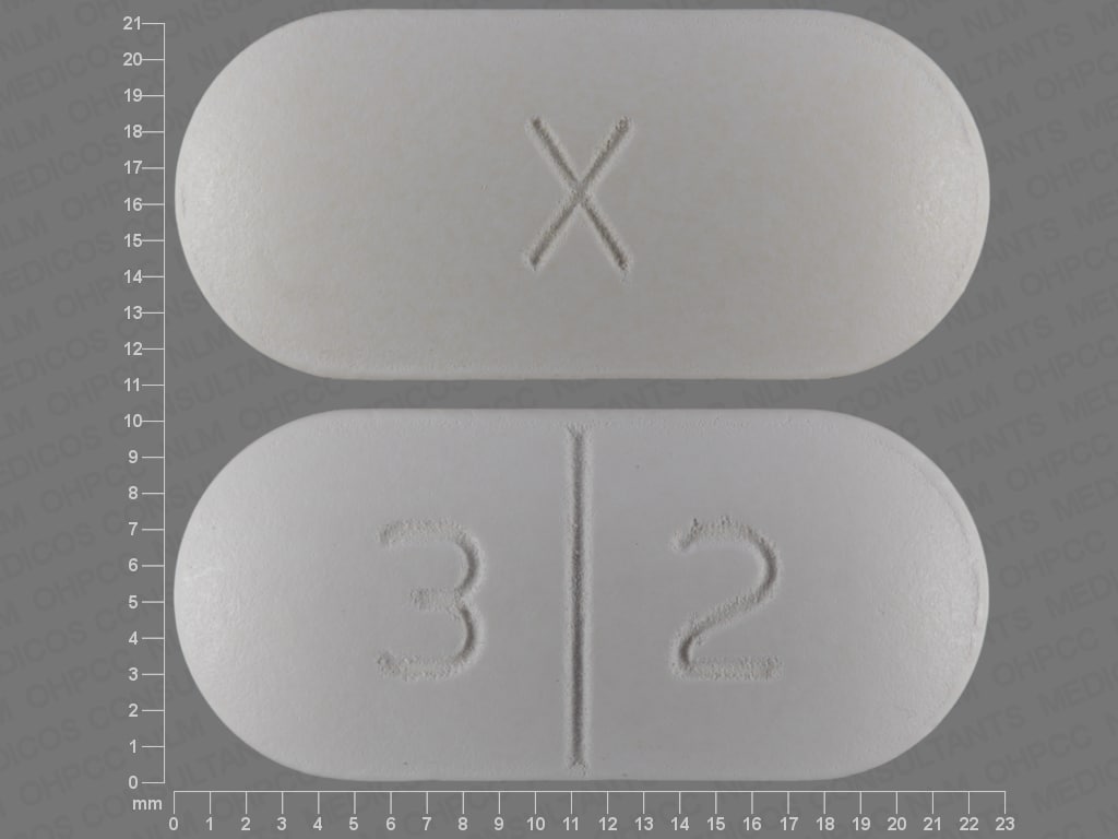 X 3 2 - Amoxicillin and Clavulanate Potassium