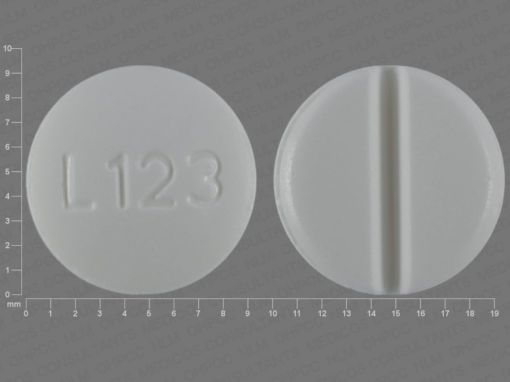 Image 1 - Imprint L123 - lamotrigine 150 mg