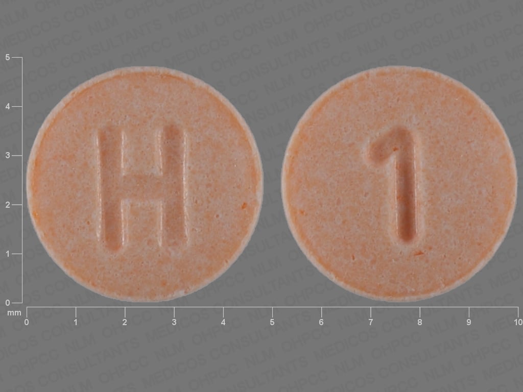 pill-finder-h-1-peach-round-medicine