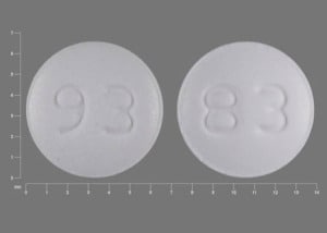 Image 1 - Imprint 93 83 - amlodipine 2.5 mg