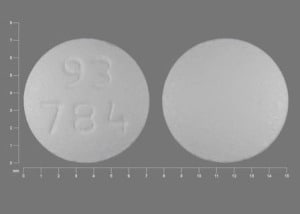 Image 1 - Imprint 93 784 - tamoxifen 10 mg