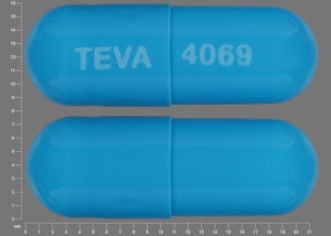 Image 1 - Imprint TEVA 4069 - prazosin 5 mg