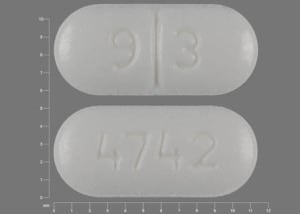 Image 1 - Imprint 9 3 4742 - citalopram 40 mg