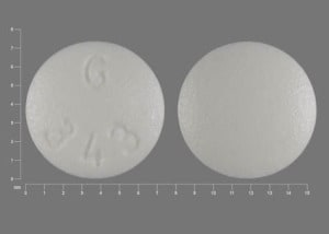 Image 1 - Imprint G 343 - oxybutynin 15 mg